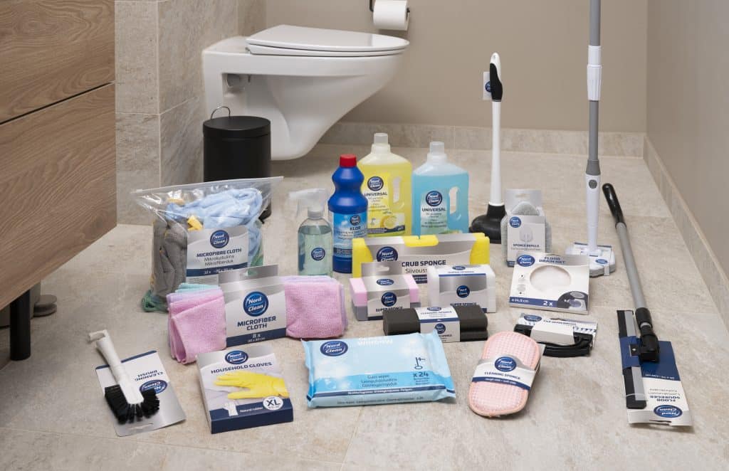 Nord Clean kylpyhuone siivous